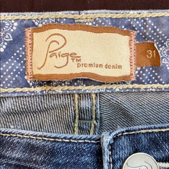 Paige premium denim size 31 - Picture 5 of 6